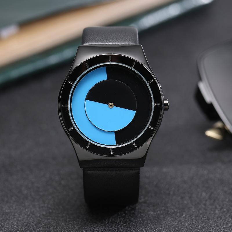 Kreatywne zegarki kwarcowe mężczyźni Top moda marka Casual pasek z siatki ze stali nierdzewnej zegarek unisex zegar mężczyzna kobieta dżentelmen prezent