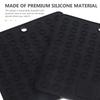 2pcs Silicone Drying Mat Kitchen Counter Cushion Heat Resistant Dish Draining Mat For Cups Bowls Bar Countertop Waterproof Mats