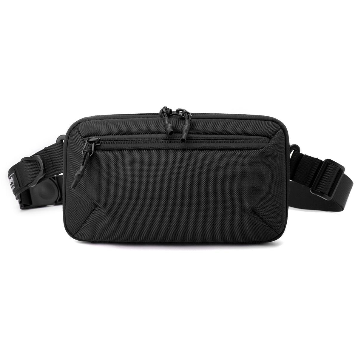 

Многофункциональная тактическая поясная сумка, водонепроницаемая нейлоновая наружная нагрудная сумка, модная повседневная сумка на одно плечо, переносная 10 inch чёрный
