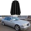Car Window Door Column B C Pillar Post Trim Cover Glossy Black PC Stickers Accessories Fit for Mercedes Benz E-Class W210 1996-2002 6pcs