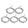 10PCS Bike Brake Cable Stainless Steel Zinc Coating Bike Replaceable Brake Inner Wire for Road Bikes 1.8m 1.5mm