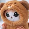 12Cm Anime Mofusand Plush Keychain Pendant Bag Pendant Cartoon Cute Little Raccoon Squirrel Panda Plush Doll Sofa Ornaments Gift