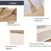 In-Stock 3D Splash Ink Canvas Tote Bag - DIY Handheld High-End Feel