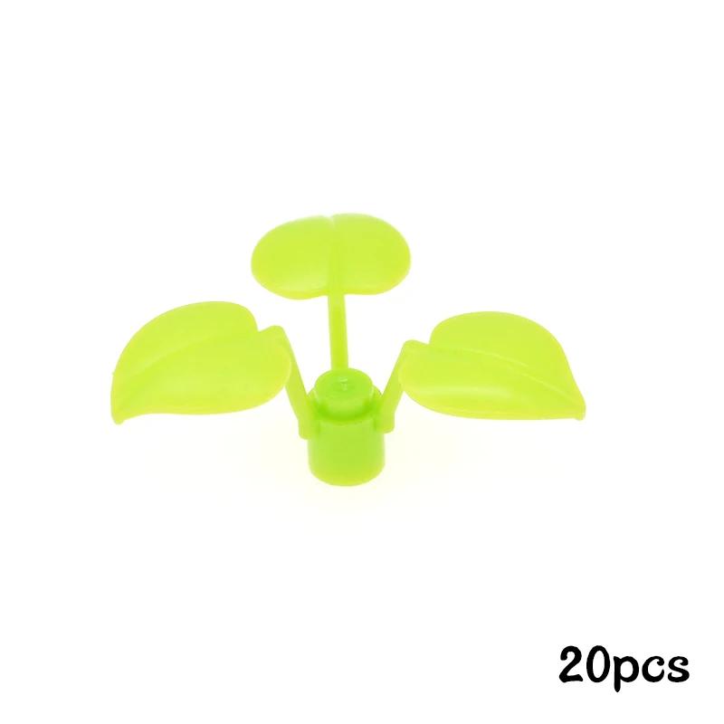 Non-Toxic Moc Building Blocks Plant Bush Tree Flower Grass Diy Buildingparts Creative Bricks 2417 2423 4727 6255 30176 33291 32607 Toys