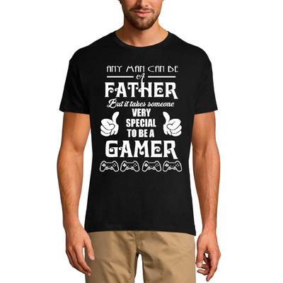 Herren-T-Shirt. Jedes Herren-T-Shirt kann Vater sein – Papa Gamer – Geschenk zum Vatertag