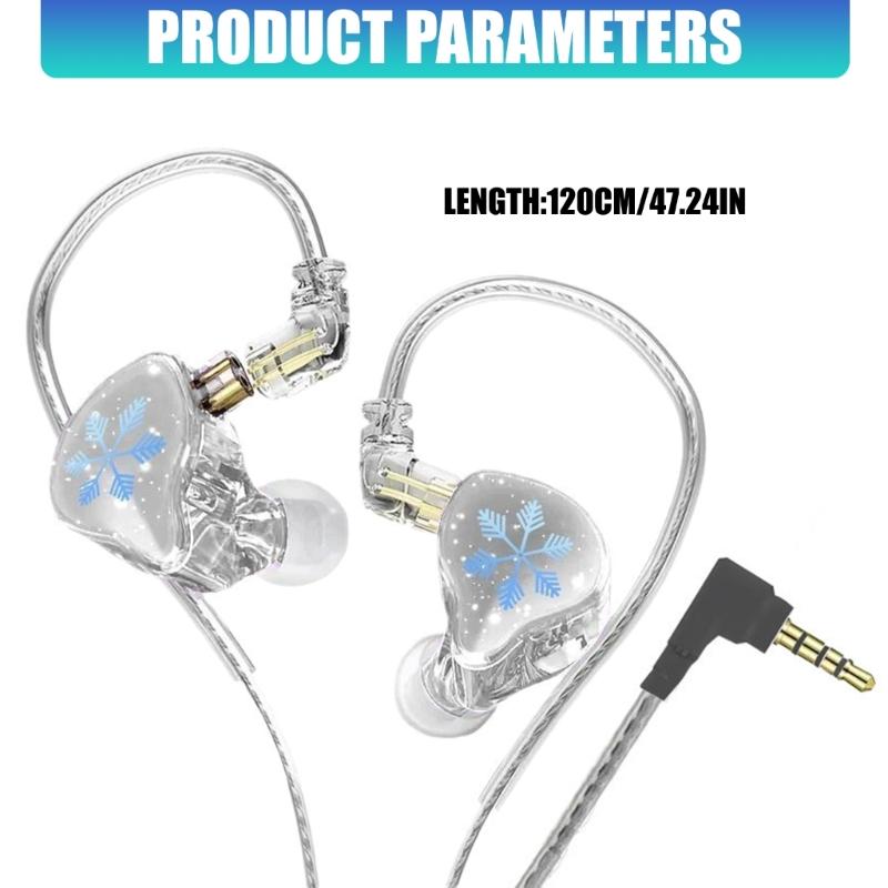 Multifunction Cord Earbuds 3.5mm/Type C In-Ear Headphones Cord with Dynamic Clear Sound Ergonomic Earpieces for Gaming
