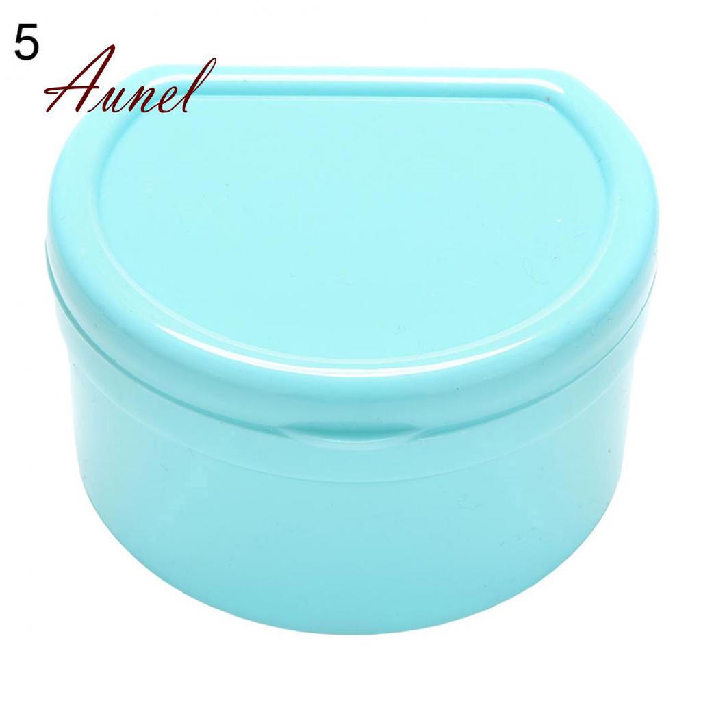 Boîte de Rangement pour Prothèse Dentaire Orthodontique Tendance 1 Pièce Conteneur Étui pour Protège-dents