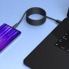 Magnetic Data Cable Braid USB C Cable Retractable Fast Charging Cable for IPhone Laptop Car Charger Travel