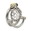 Prevent Escape Design Super Small Chastity Device,MINI Anti Slip Stainless Steel Cock Cage,Penis Ring Lock,Chastity Belt,Sex