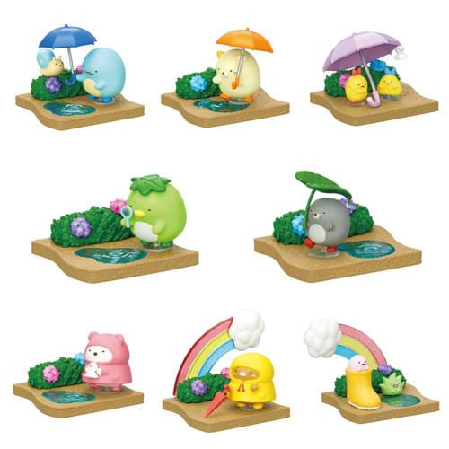 

Re-ment Sumikkogurashi Rainy Day Walk Boxed Set of 8 (8 types) Approx. H70 x W140 x D40mm