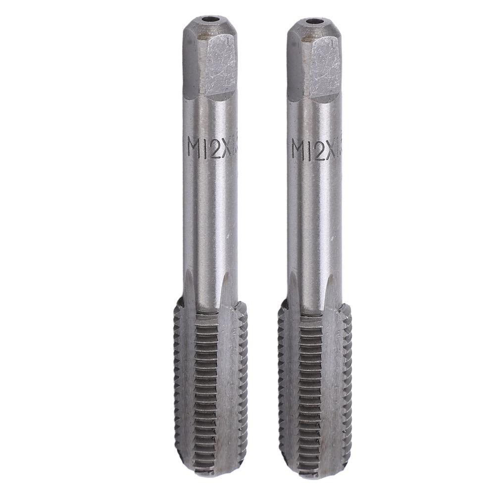High Speed Steel Straight Flute Tap Standard Screw Screw Tapping Tool Hand Thread Tap  Home DIY