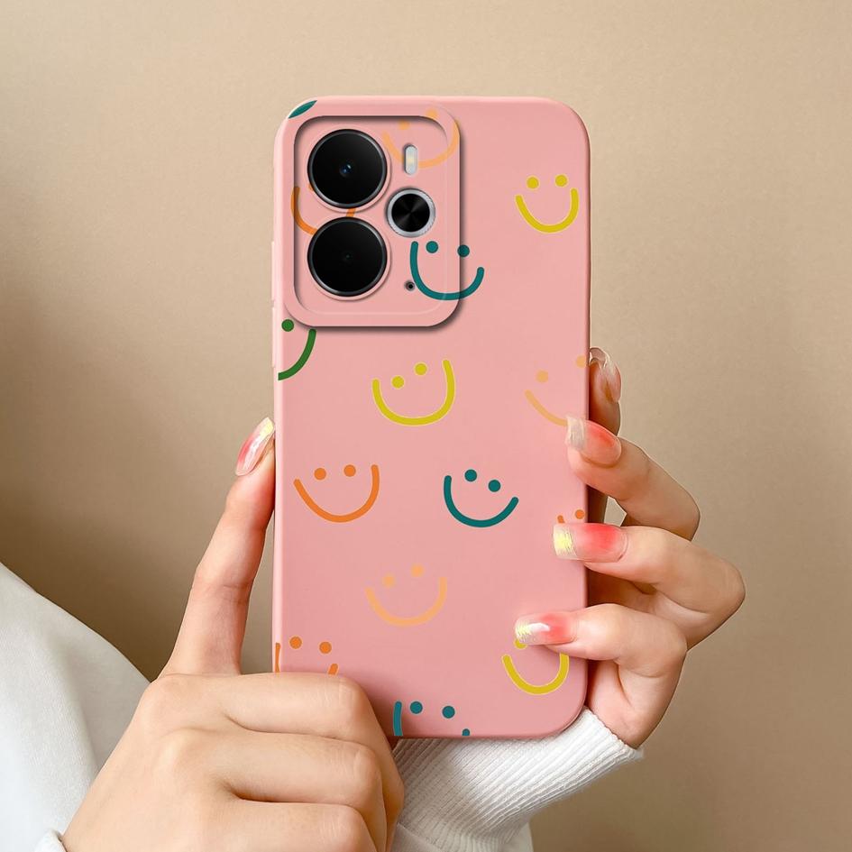 Case For Oppo A5 Pro Realme Narzo 10 30 60 C75x 14X 14 14T P3 For Beautiful Leopard Print Patterns Liquid Silicone Anti Fall Durable Covers Oppo Shell