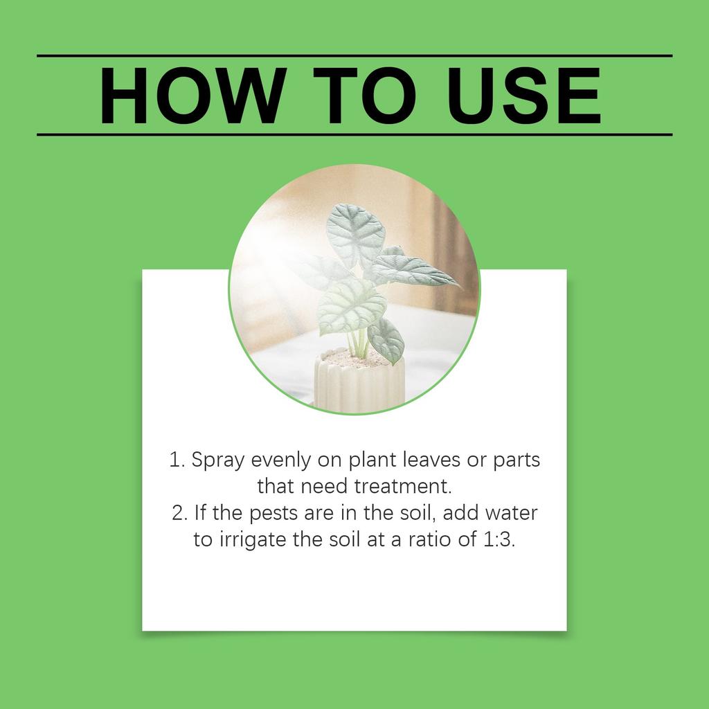 Plant Insecticides For Household Flowers, General-purpose Green Plant Insecticides Not Damage Flowers, Special Cleaning Agents
