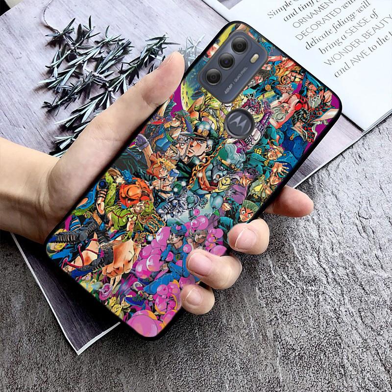 

jojo s bizarre adventure Jotaro Case For Moto G85 G55 G05 G14 G75 G31 G50 G10 G20 G30 G60 G13 G32 G84 G54 G53 G72 G24 Power Moto G85