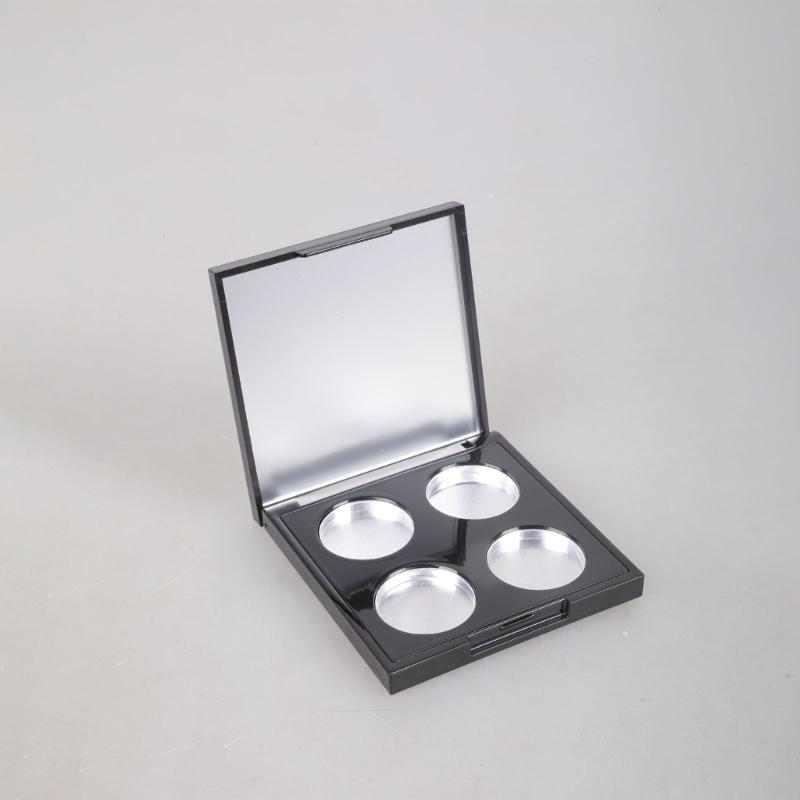 Multi Compartment Eyeshadow Storage Solution For 26.5mm Pans Magnetic Closure Cosmetic Organizers Box