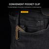 Flashlight Pocket Clip Multifunction Tactical Flashlight Holder Nylon Lamp Fixing Bracket Tactical Equipment Accessories