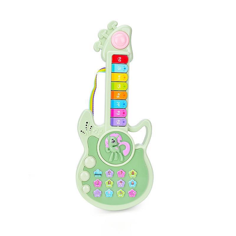 Children's Multifunctional Electronic Music Guitar & Keyboard Toy for Early Education