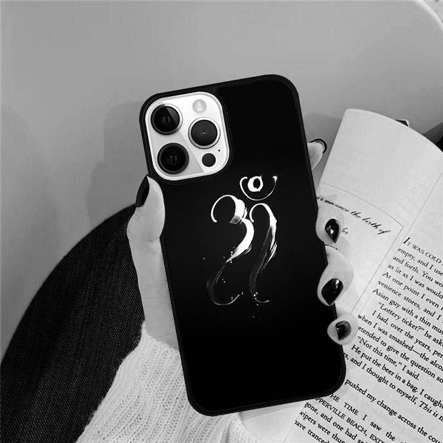 

Aum Om Namaste Symbol Zen Yoga Phone Case Cover For iPhone 17 Air 15 16 14 13 12 Pro Max 11 Pro Max Plus Coque iPhone 11pro max