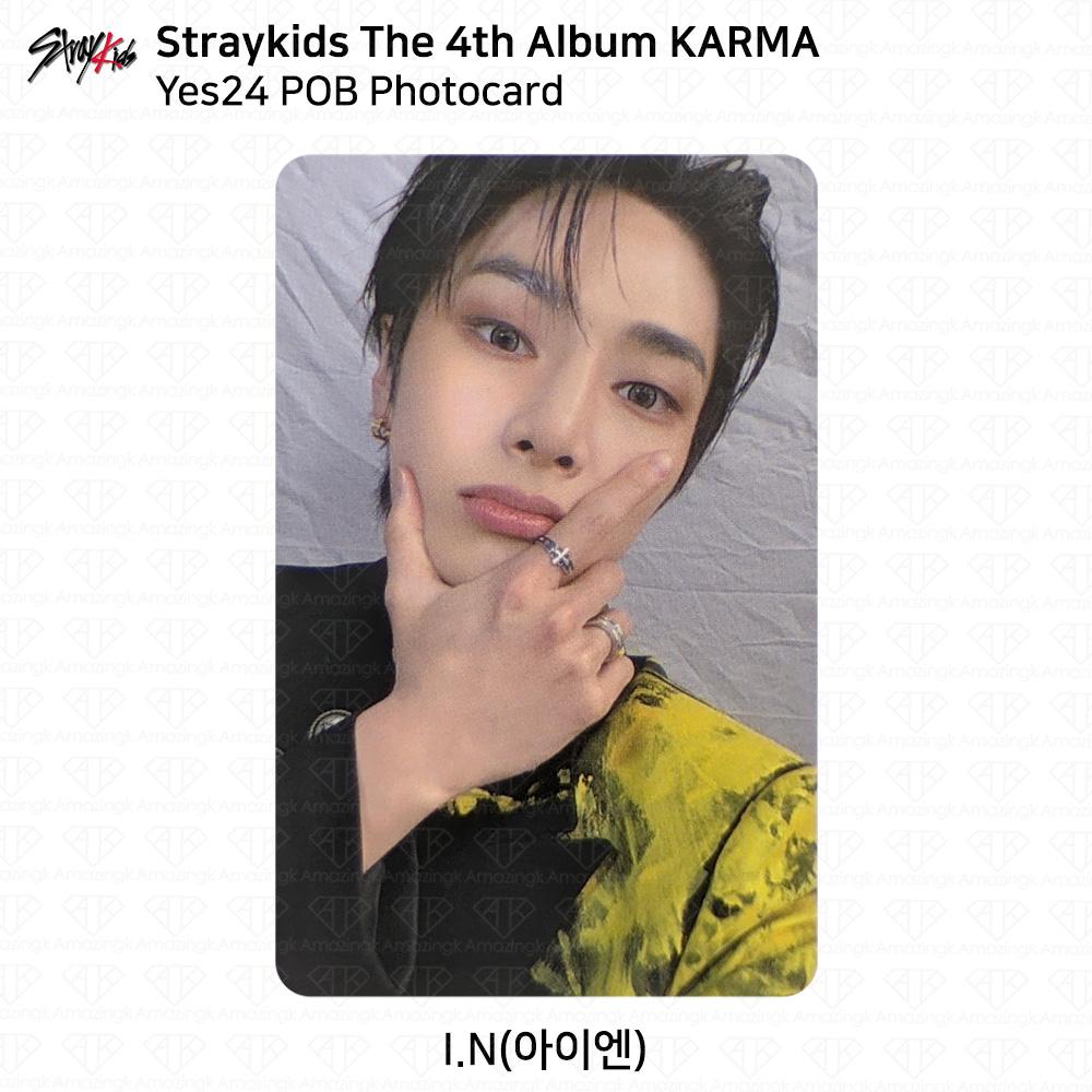 Stray Kids Das 4. Album Karma Yes24 POB Fotokarte KPOP K-POP SKZ