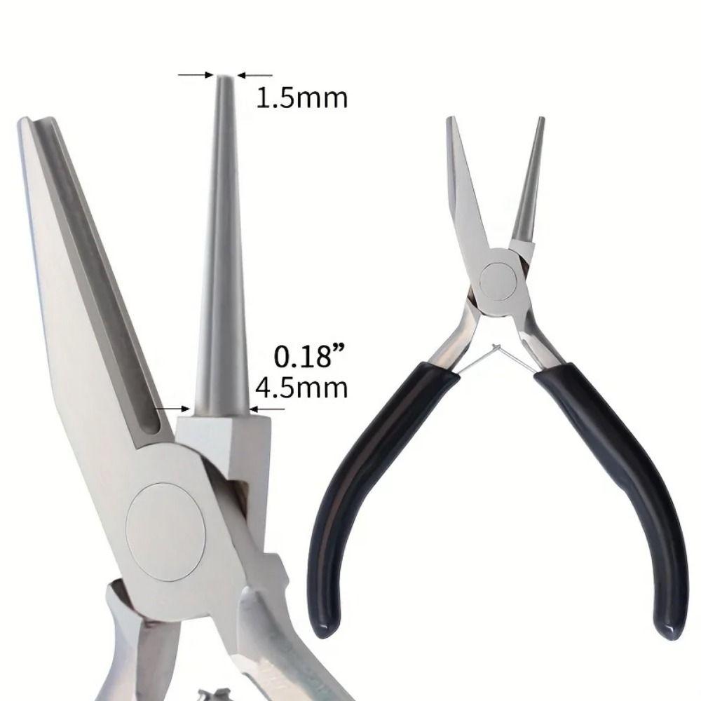 High Carbon Steel Half Round Concave Pliers Wire Bending Pliers  For 9-pin Coils and Other Coils