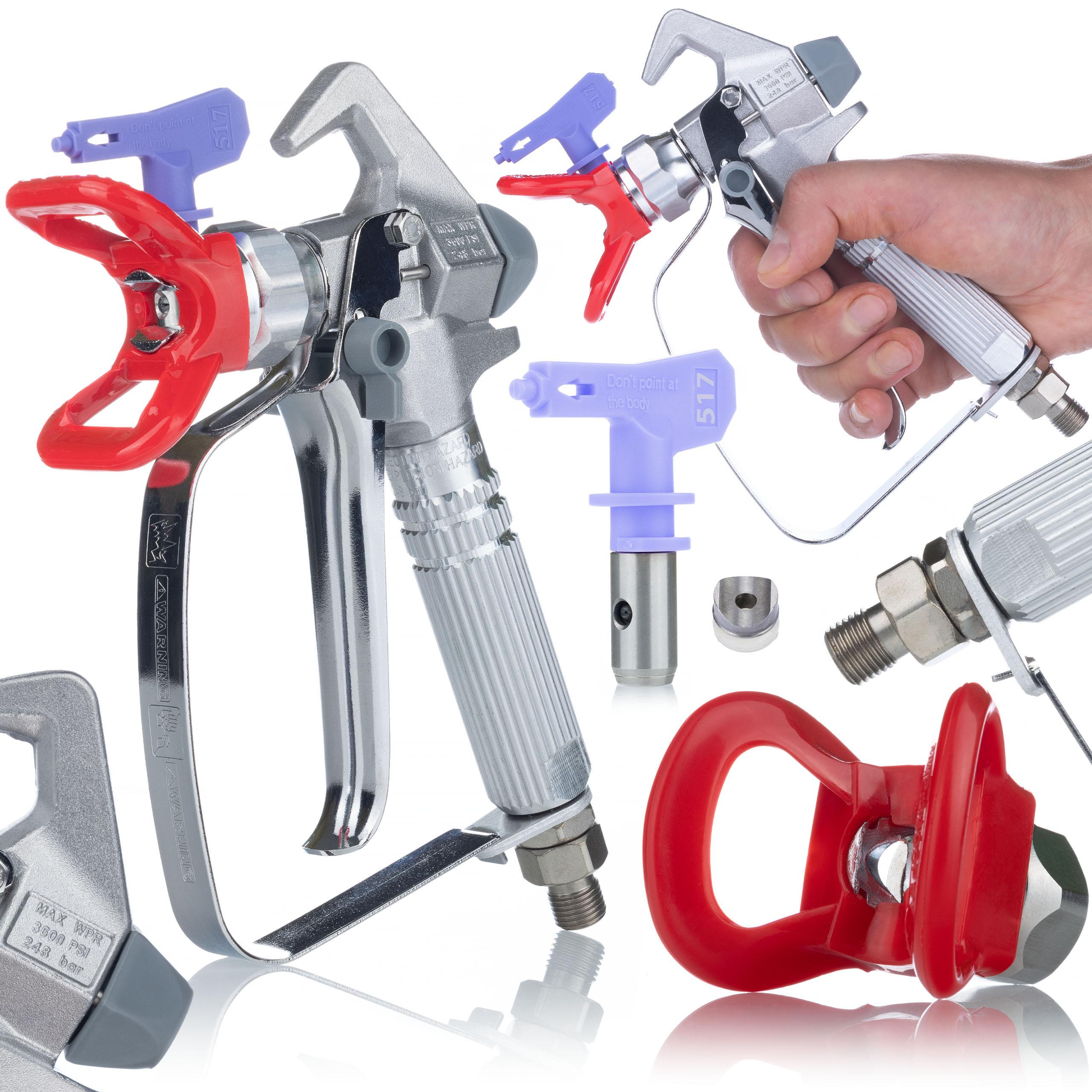 

Rosfix Pistolet Malarski do Agregatu UltraSpray PaintMaster PM1 – Profesjonalna Jakość | Dysza 517 | Uniwersalne Zastosowanie