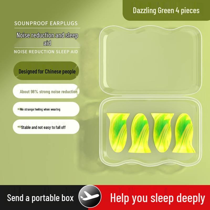 Sleep Sound Earplugs: Comfortable, Soundproof, Noise-Reducing Ear Muffs for Dorm Use.