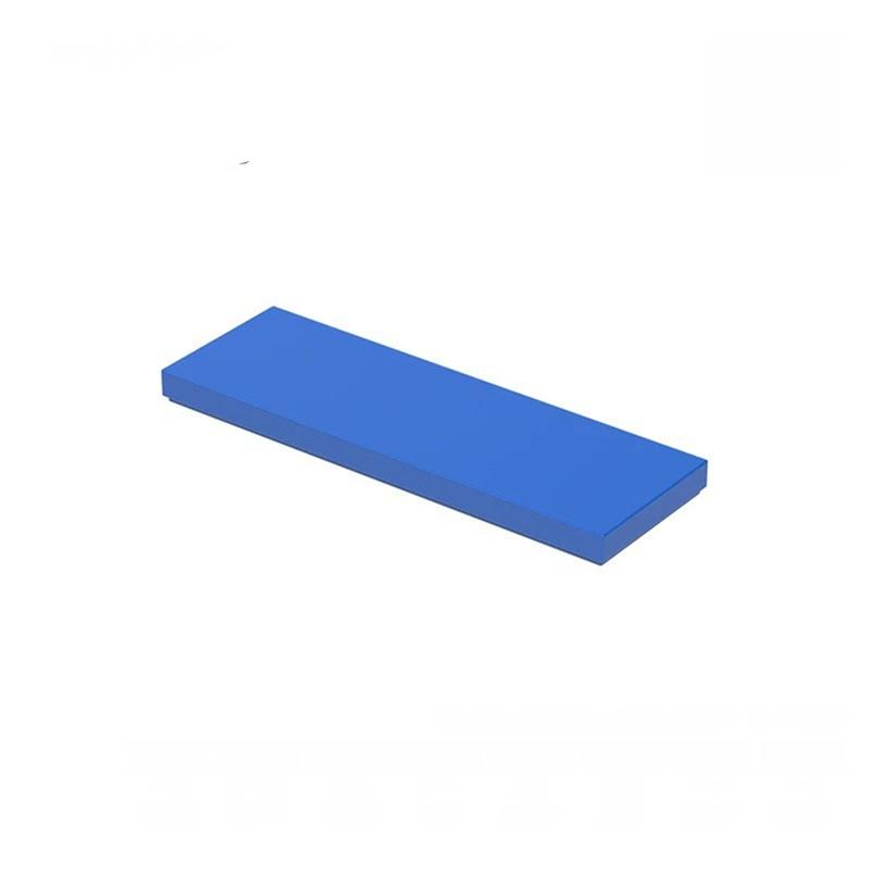 70 STÜCKE FLACHE FLIESE 2X6 Platte Kompatibel 69729 Platte Selbstverriegelnde Steine Bausteine Spielzeug Zubehör