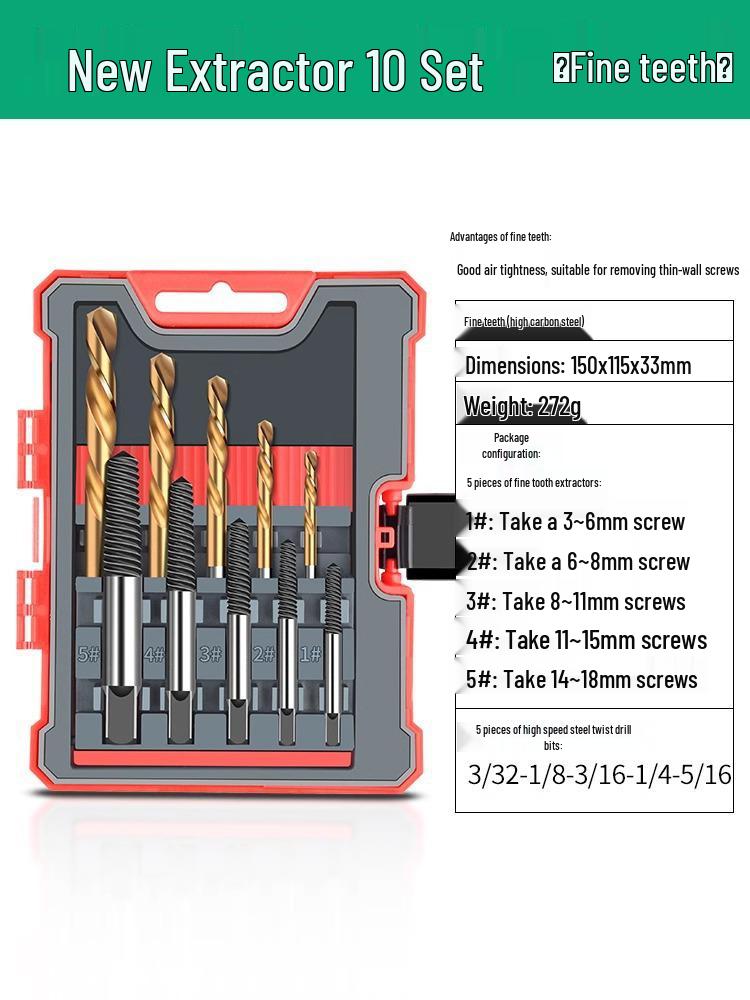 

Baolian Screw and Valve Extractor for Rusted or Stripped Screws