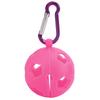 Golfball Schutzhülle Silikon Hülle Halter mit Schlüsselanhänger Golf Trainingszubehör Rosenrot
