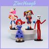 Magical Circus Pvc Figure Set Rabbit Clown Cartoon Cake Decoration 8 Characters 11cm