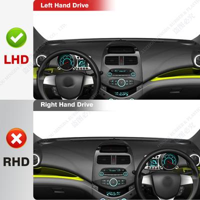 Dashboardhoes voor Chevrolet Spark 2013 2014 2015 Dashmat Zonnescherm Anti-UV Tapijten Auto