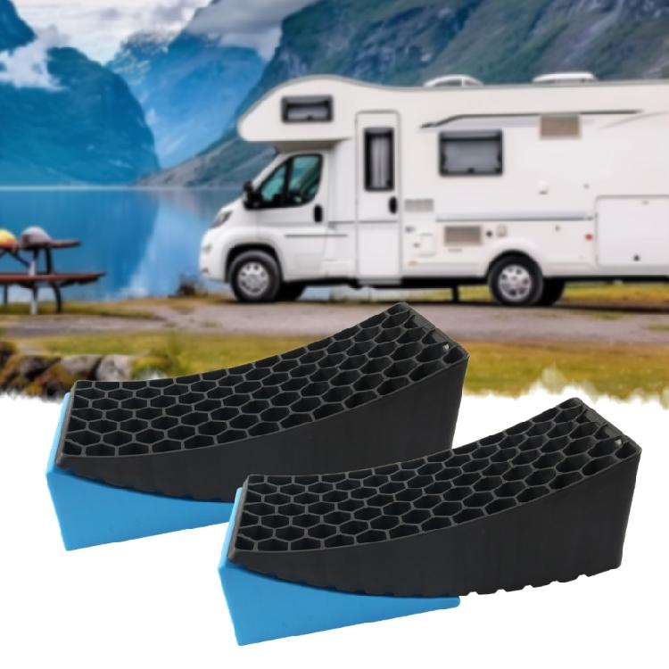 RVs Leveler Accessories for Double Axles Tandem Wheel Travel Trailer RVs Leveling Blocks Campers Leveler System Up to 35