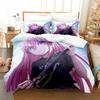 3D Anime New Gotou Hitori Printed Bed Set Duvet Cover Pillowcase Bedding Set Bed Linen Sheet Quilt Cover Full Queen King Size