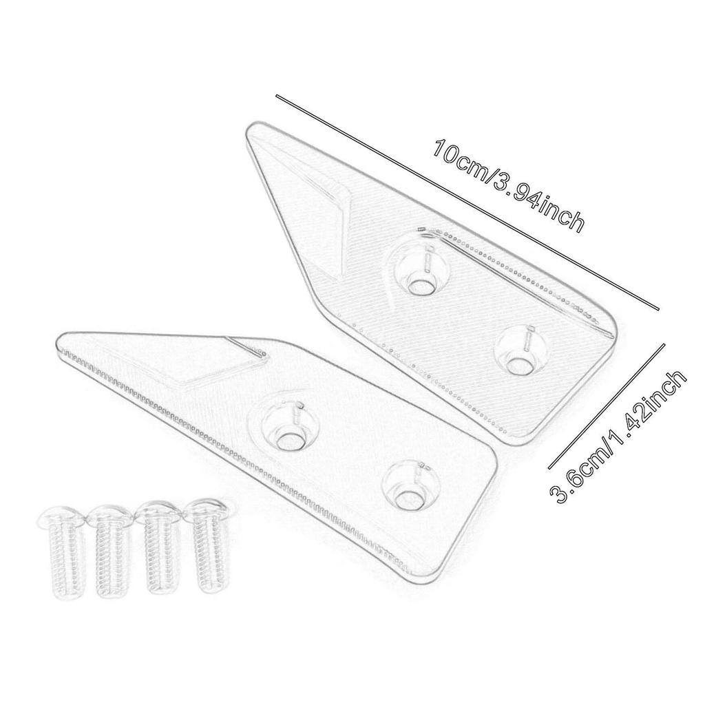 Motorcycle Handguard Cover Handle Bar Hand Guard Easy Installation Replace Parts