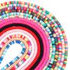 1String Polymer Clay Beads Colorful Loose Spacer Flat Round Beads For DIY Bracelet Necklace Charm Jewelry Accessories Wholesale
