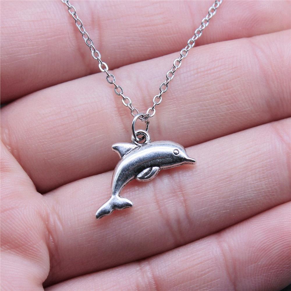 Halskette Choker 40cm Kurze Kette Meerestiere Vintage Schmuckzubehör QN046