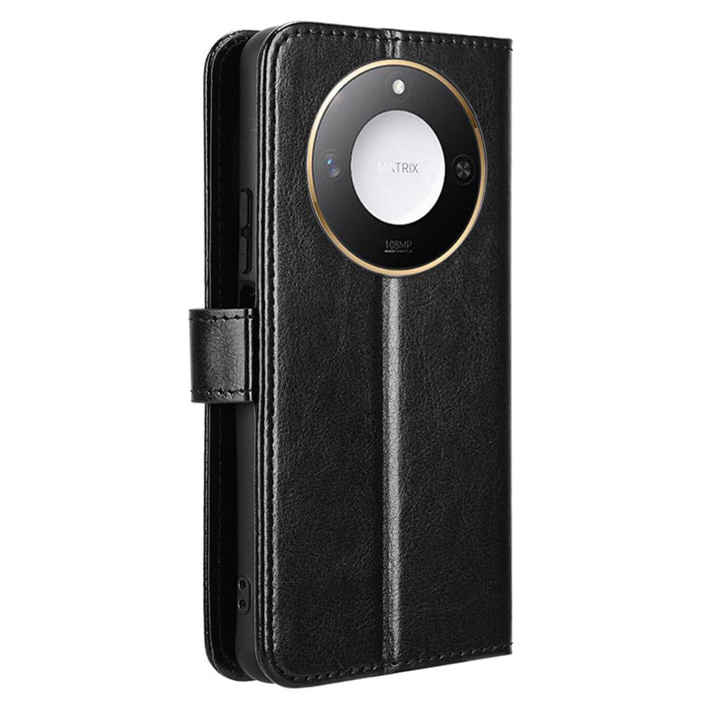 For Honor X60 5G/X9c Smart 5G Case Crazy Horse Texture PU Leather Phone Wallet Cover