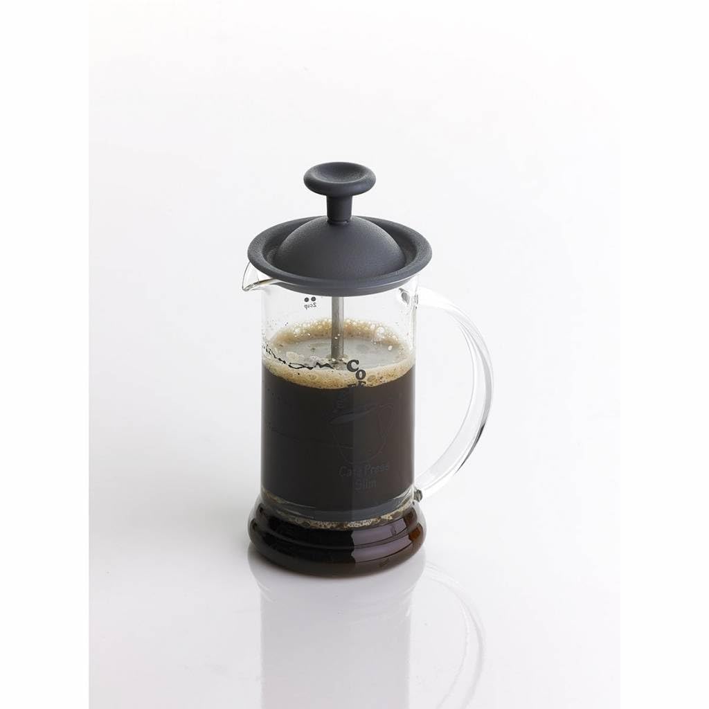 HARIO Cafe Press Coffee & Tea Press for 1 to 2 Cups Black CPSS-2TB
