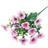 Artificial Eucalyptus Pansy Silk Flower Bouquet Wedding Home Decor Event Pathway Interior Styling