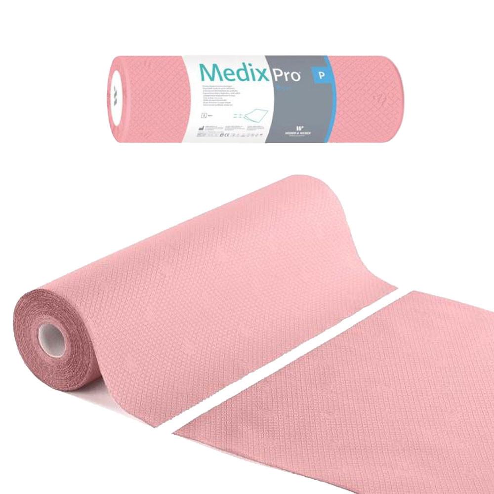 Hygienic Pad On A Roll 50cm X 50cm Pink 36g Medixpro 100 Pcs