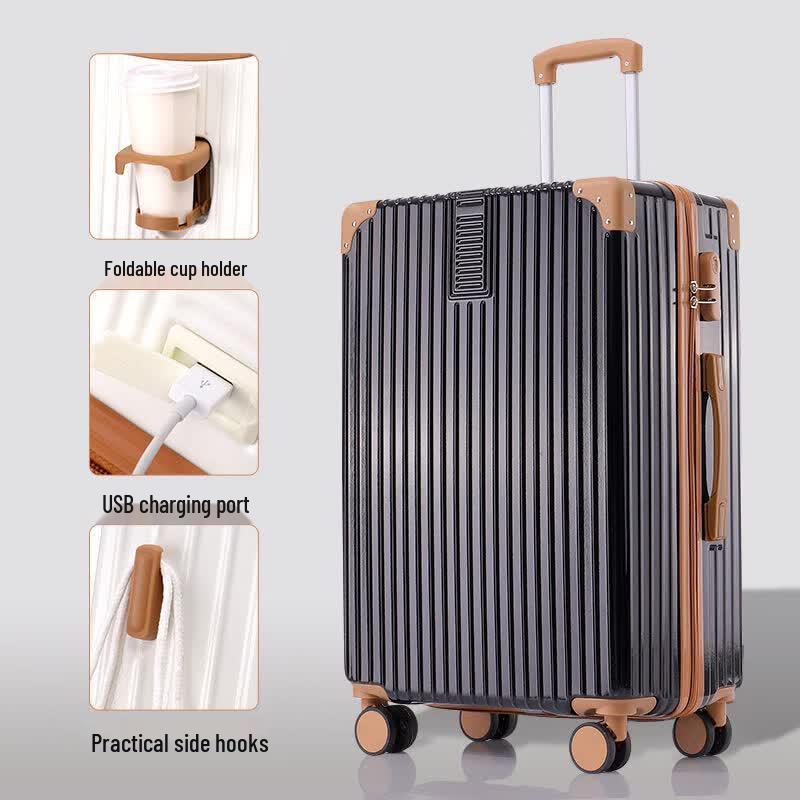 HANDUNYOU Durable Aluminum Frame Travel Trolley 22 inch