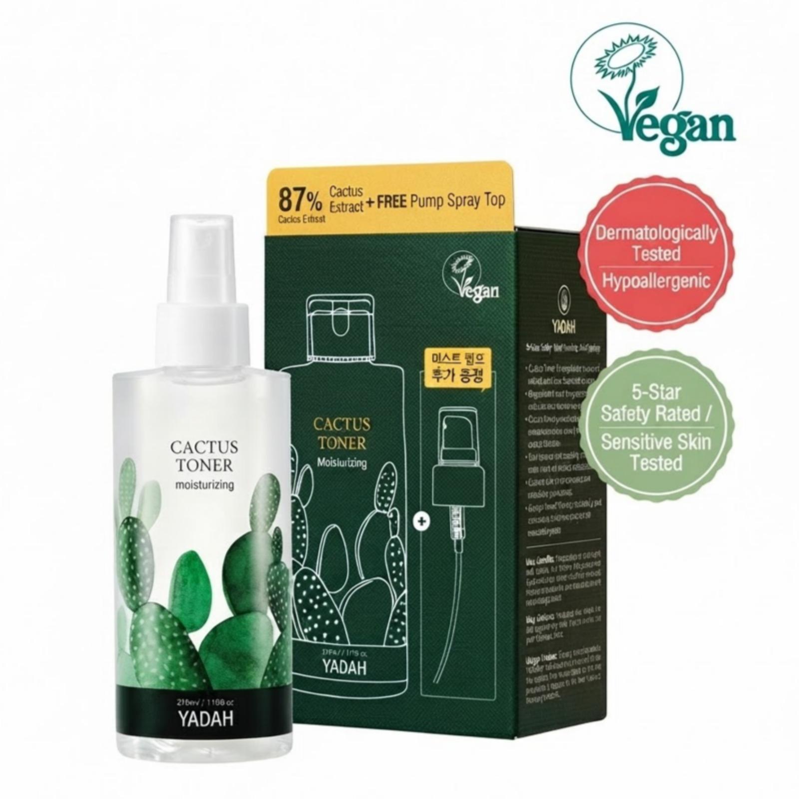 YADAH Cactus Toner Mist 210ml 1 pc