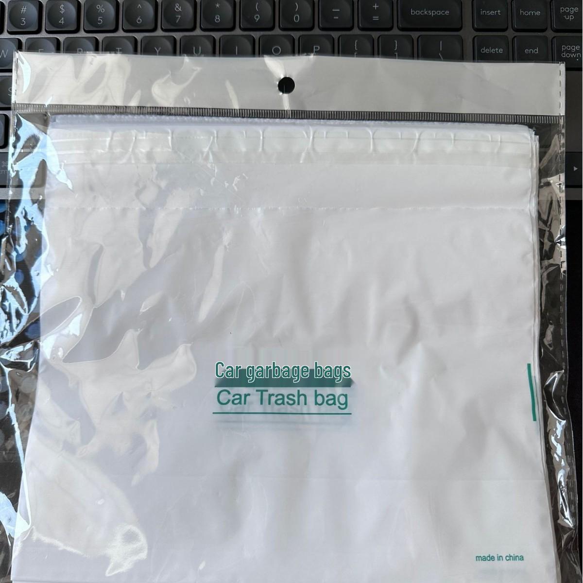 

Extra-Large Adhesive Disposable Car Trash Bag - Thickened & Standing Design for Home or Car