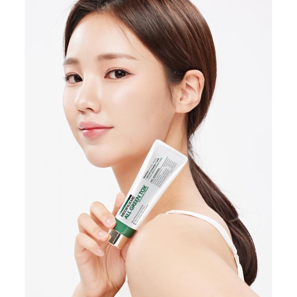 Medipickme All Green Tox Solution Soothing Cica Soothing Moisturizing Cream 50ml