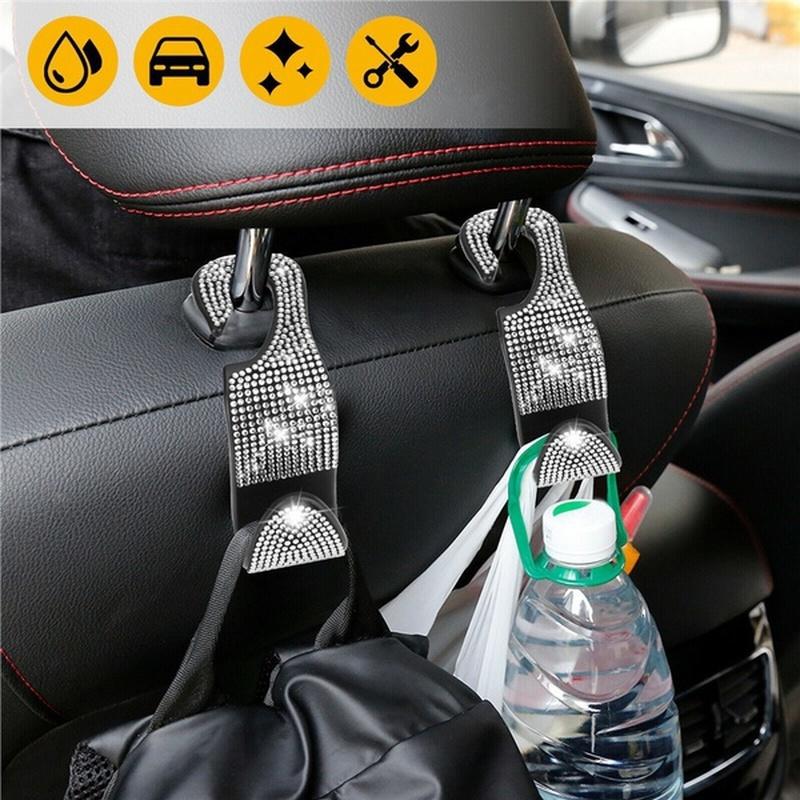 1PC Car Seat Back Hanger Car Hook Interior for Handbag Grocery Organizer Auto Fastener Clips Interior Car Accessories Hook