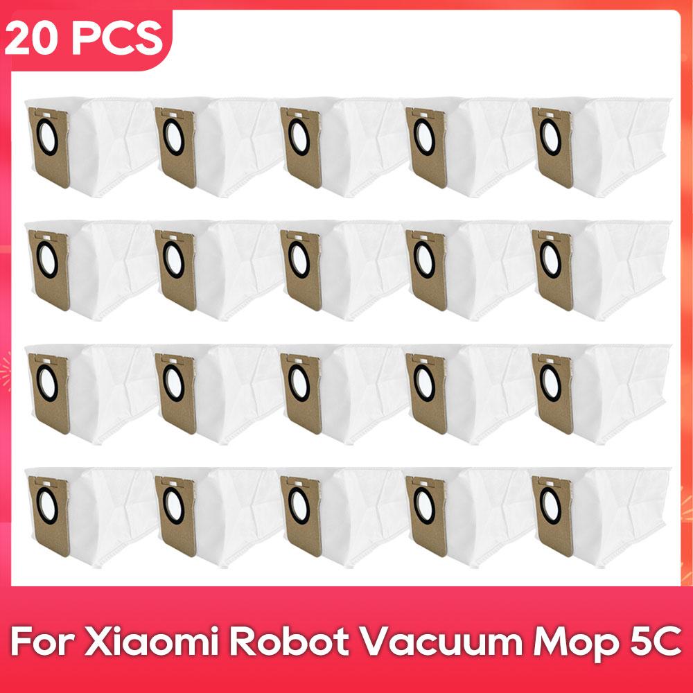 Fit For ( Xiaomi Robot Vacuum Mop 5C / OV42CN ) Main Side Brush Filter Mop Dust Bag Robot Vacuum Cleaner Part Accessories