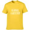 Not A Drunk But A Taster Russian Inscriptions Printed Men S Summer Tee Tops Streetwear Male