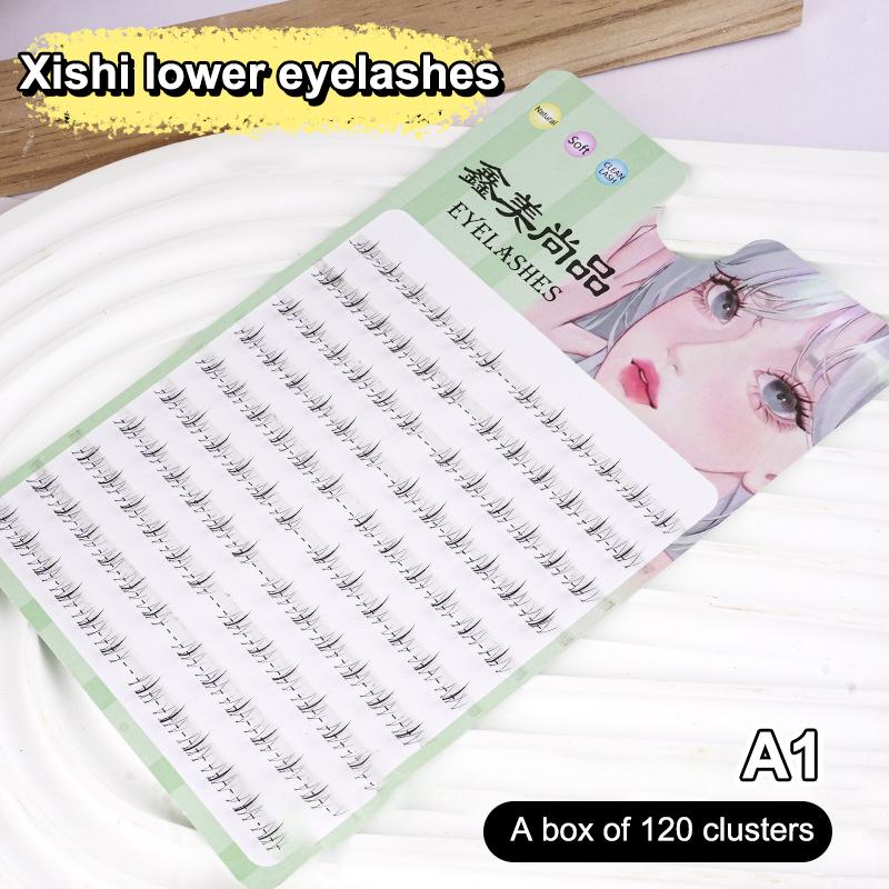 

Multi-Styles Individual Lower Eyelash Natural Comic Eye Cluster Eyelash Extensions False Cluster Volume Eyelash