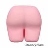 Creative Hip-shaped Pillow 1Pcs Portable 3D Soft Foam Bolster Skin-friendly Cushion for Stomach Sleeping Travel