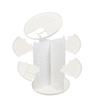 Cosmetic Organizer Supretto 360 Rotatable, White (Art. 7130-0001)